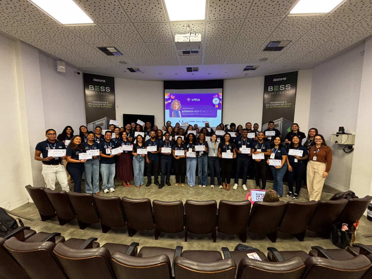 Equatorial - F3 O treinamento do Projeto VITTA _Atender bem é incluir_ promoveu sensibilização